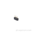 Conector fêmea de passo de 2,54 mm reto 3P